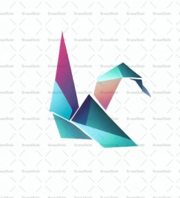 Abstrakter Origami